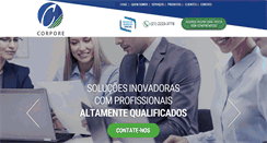 Desktop Screenshot of corporesolucoes.com.br